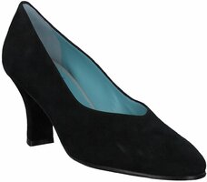 Damen-Pumps aus Leder 710908 (Schwarz)