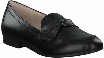 Damen-Trotteur aus Leder 711895 (Schwarz)