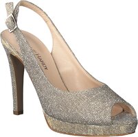 Plateau-Sandalen 724452 (Gold)