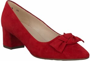 BINELLA Klassische Pumps aus Leder 711433 (Rot)