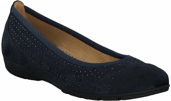 Ballerinas für Damen 713296 (Dunkelblau)