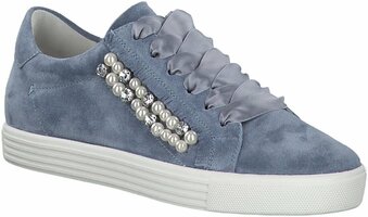Sneaker aus Leder 711007 (Hellblau)