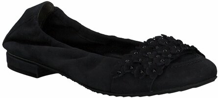 Ballerinas aus Leder 712528 (Dunkelblau)