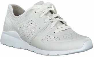 Tye Damen-Schnürschuhe 705597 (Weiß/Beige)