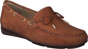 Slipper aus Leder 665551 (Mittelbraun)