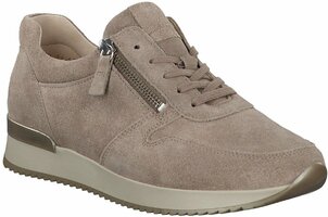 Schnürschuhe aus Leder 711901 (Beige)