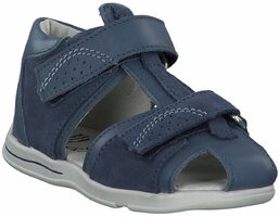 Sandalen aus Leder 728664 (Blau)