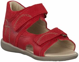 Sandalen aus Leder 728639 (Rot)
