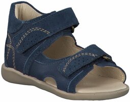 Sandalen aus Leder 728627 (Dunkelblau)