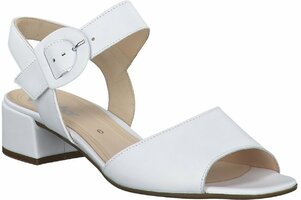 Damen-Sandalen aus Leder 712024 (Weiß)