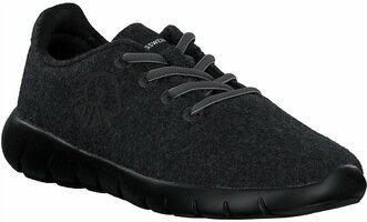 Damen-Sneaker aus Merino Wolle 751704 (Grau)