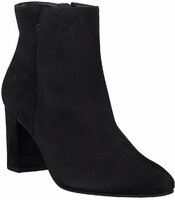 Damen-Stiefeletten aus Leder 732497 (Dunkelblau)