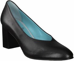 Damen-Pumps aus Leder 709761 (Schwarz)