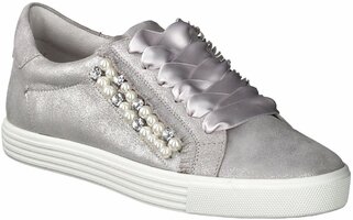 Damen-Schnürschuhe 711032 (Silber)