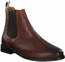Max Herren-Stiefeletten aus Leder 741735 (Braun)