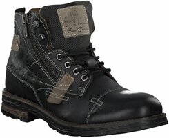 Herren-Schnürboots Schmalschaft 758863 (Schwarz)