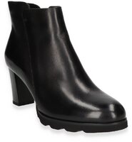Plateau-Stiefeletten für Damen 709153 (Schwarz)