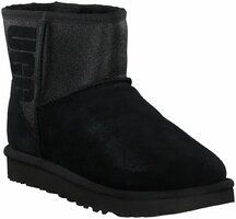 Moon Boots für Damen aus Leder 725754 (Schwarz)