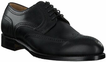 Herren-Schnürschuhe aus Leder 748274 (Schwarz)