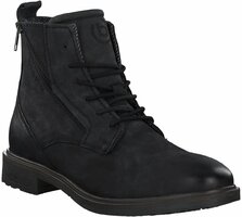 Herren-Schnürboots aus Leder 730580 (Dunkelblau)