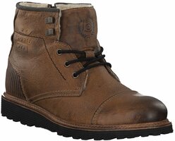 Herren-Winterstiefel aus Leder 730567 (Braun)