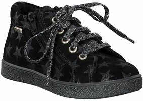 Kinder-Halbschuhe aus Leder 727957 (Schwarz)