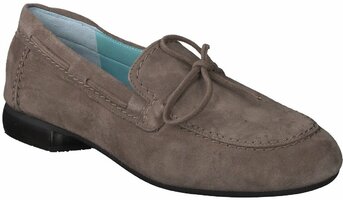 Damen-Slipper aus Leder 639278 (Braun)
