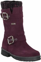 Mädchen-Winterstiefel aus Leder 727921 (Lila)