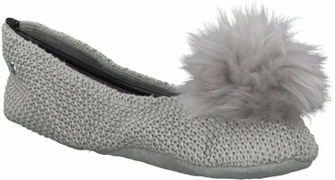 Damen-Hausschuhe 725584 (Grau)