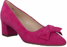 Klassische Damen-Pumps aus Leder 769010 (Pink)