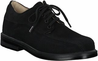 Kinder-Halbschuhe aus Leder 744402 (Schwarz)