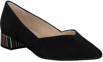 Damen-Pumps aus Leder 842904 (Schwarz)