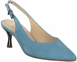 klassische Slingpumps für Damen 769198 (Hellblau)