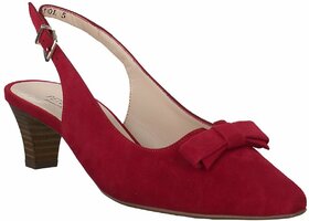 Slingpumps für Damen 769058 (Dunkelrot)