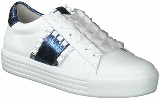 Damen-Sneaker aus Leder 734640 (Weiß/Bunt)