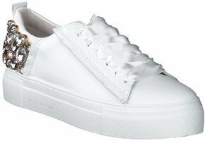 Damen-Sneaker aus Leder 761655 (Weiß/Bunt)