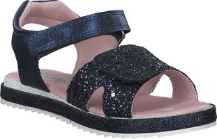 Kinder-Sandalen aus Leder 760365 (Blau)