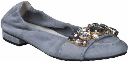 Damen-Ballerinas 734573 (Hellblau)
