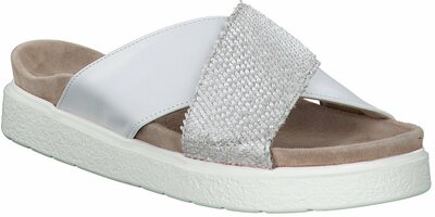 Inuikii Damen-Pantoletten aus Leder 761576 (Weiß)