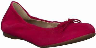 Damen-Ballerinas aus Leder 734809 (Pink)