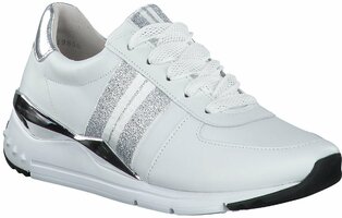 Damen-Sneaker aus Leder 783092 (Weiß/Bunt)