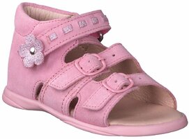 Mädchen-Sandalen aus Leder 744451 (Pink)