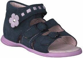 Baby-Sandalen aus Leder 744444 (Dunkelblau)