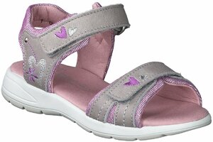 Klett-Sandalen für Mädchen 744588 (Hellgrau)