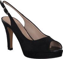 Peeptoes für Damen 780467 (Schwarz)