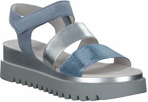 Plateau-Sandalen für Damen 769241 (Hellblau)