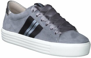 Damen-Sneaker aus Leder 761540 (Blau)