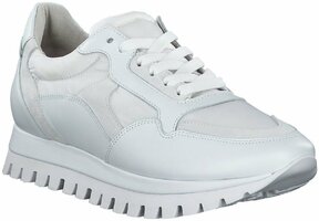 Damen-Schnürschuhe aus Leder 761497 (Weiß)