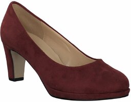 Damen-Plateau-Pumps 789155 (Dunkelrot)