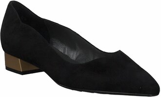 Damen-Pumps aus Leder 789240 (Schwarz)